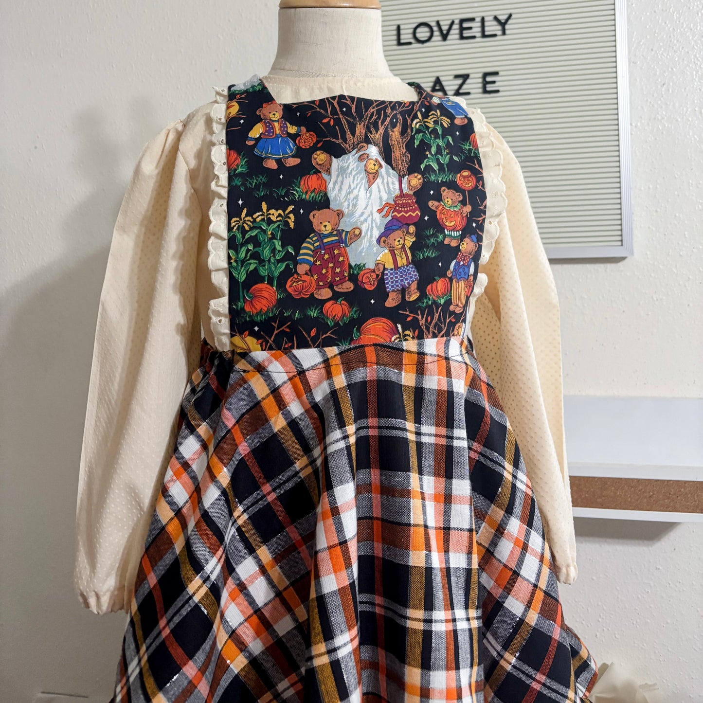 OOAK Halloween Pinafore 6