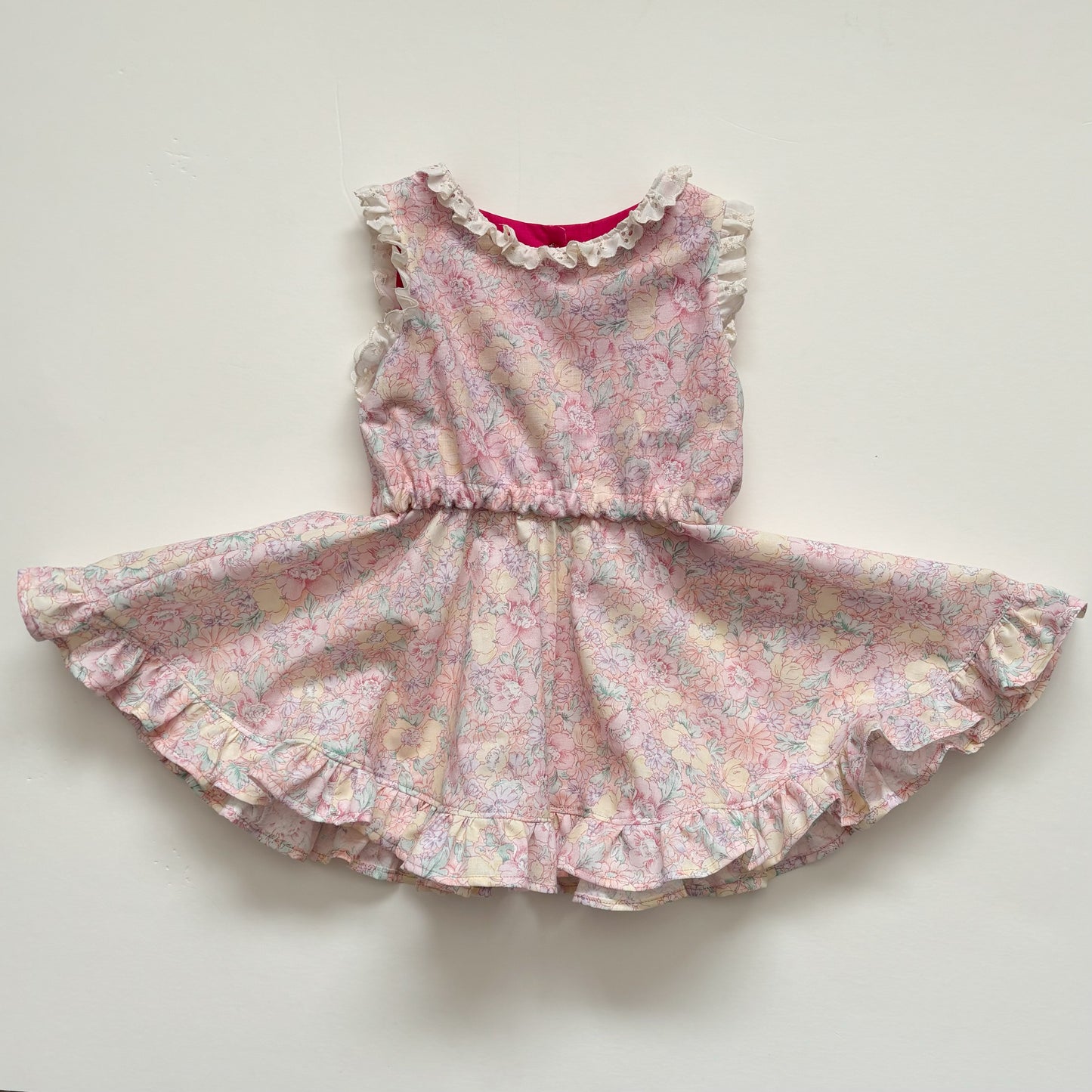 OOAK Sleeveless Twirl Dress 2T