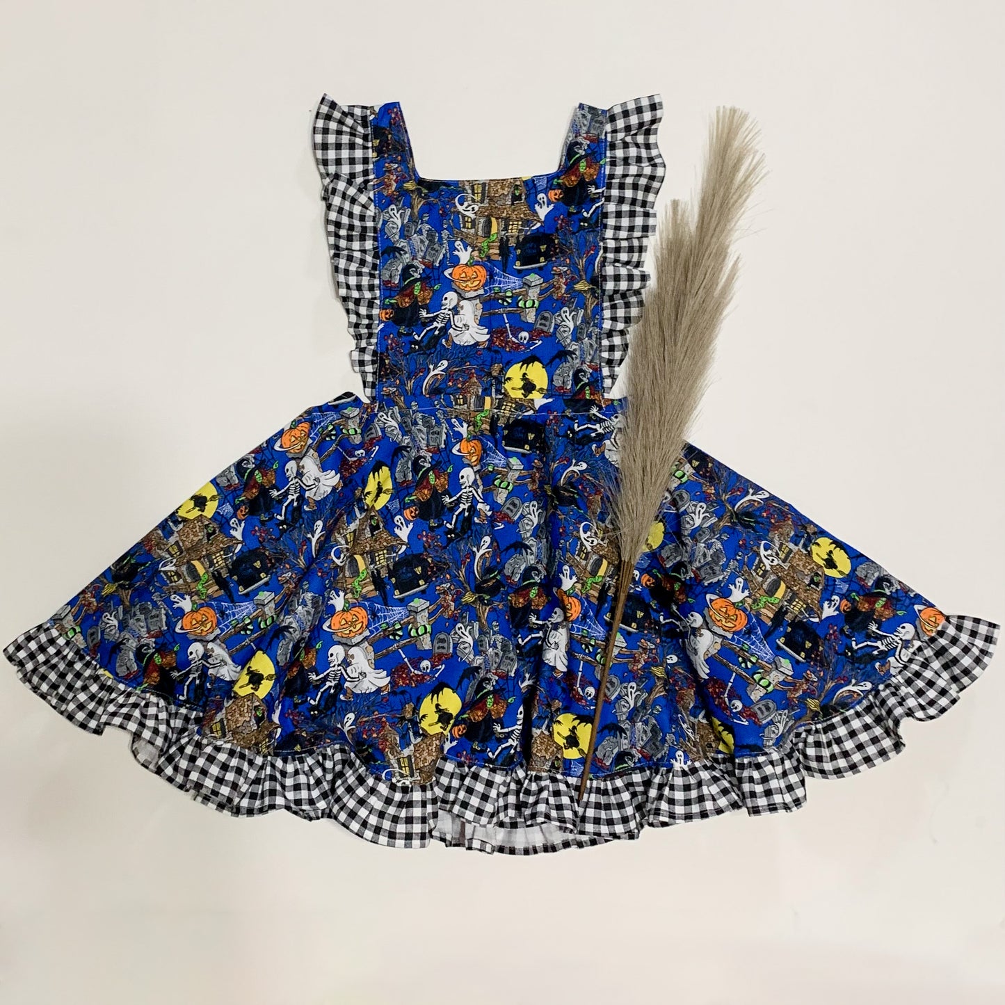 OOAK Halloween Pinafore 8