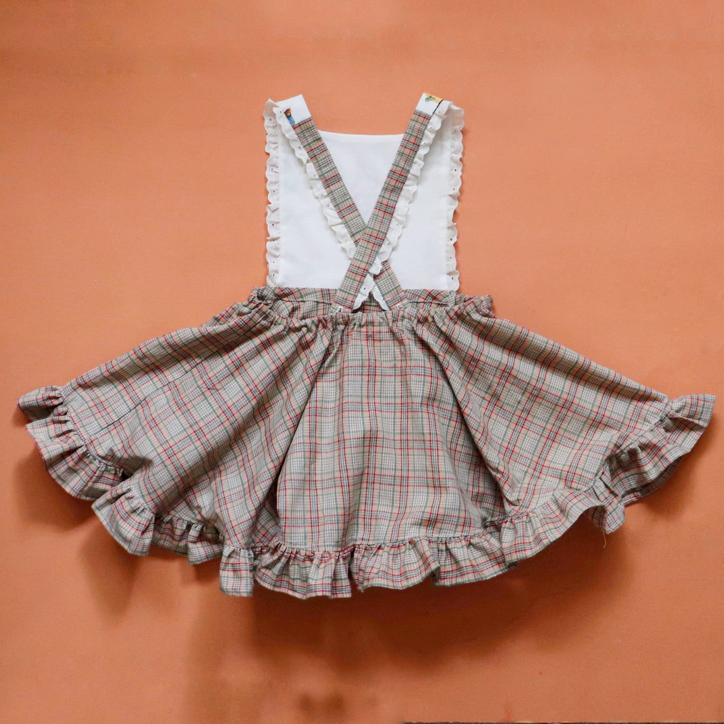OOAK Halloween Pinafore 5T