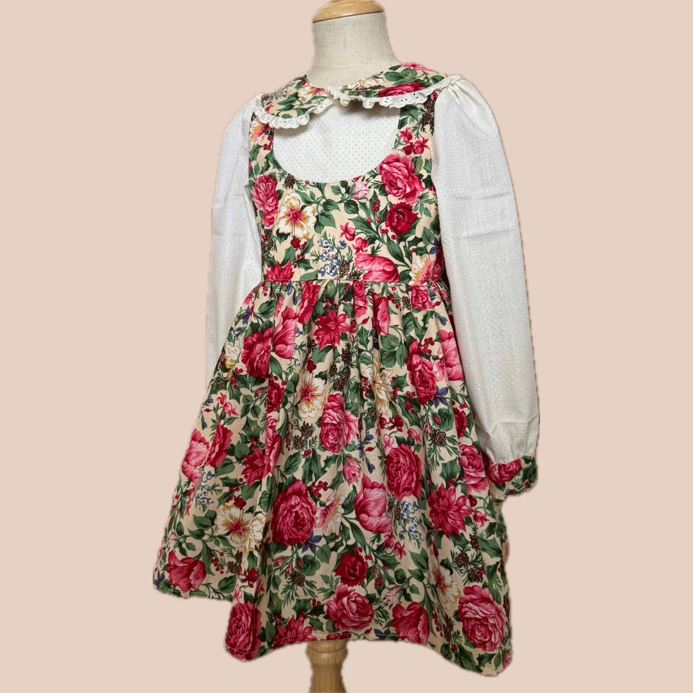 OOAK Long Sleeve Christmas Dress 6