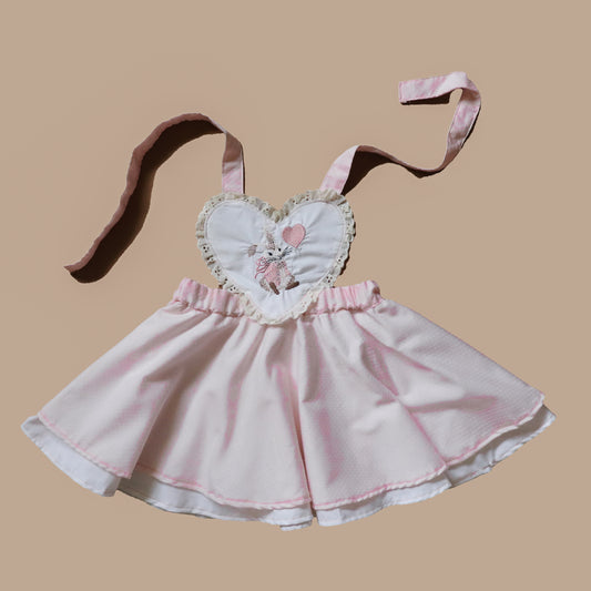 Bunny Heart Dress 3T