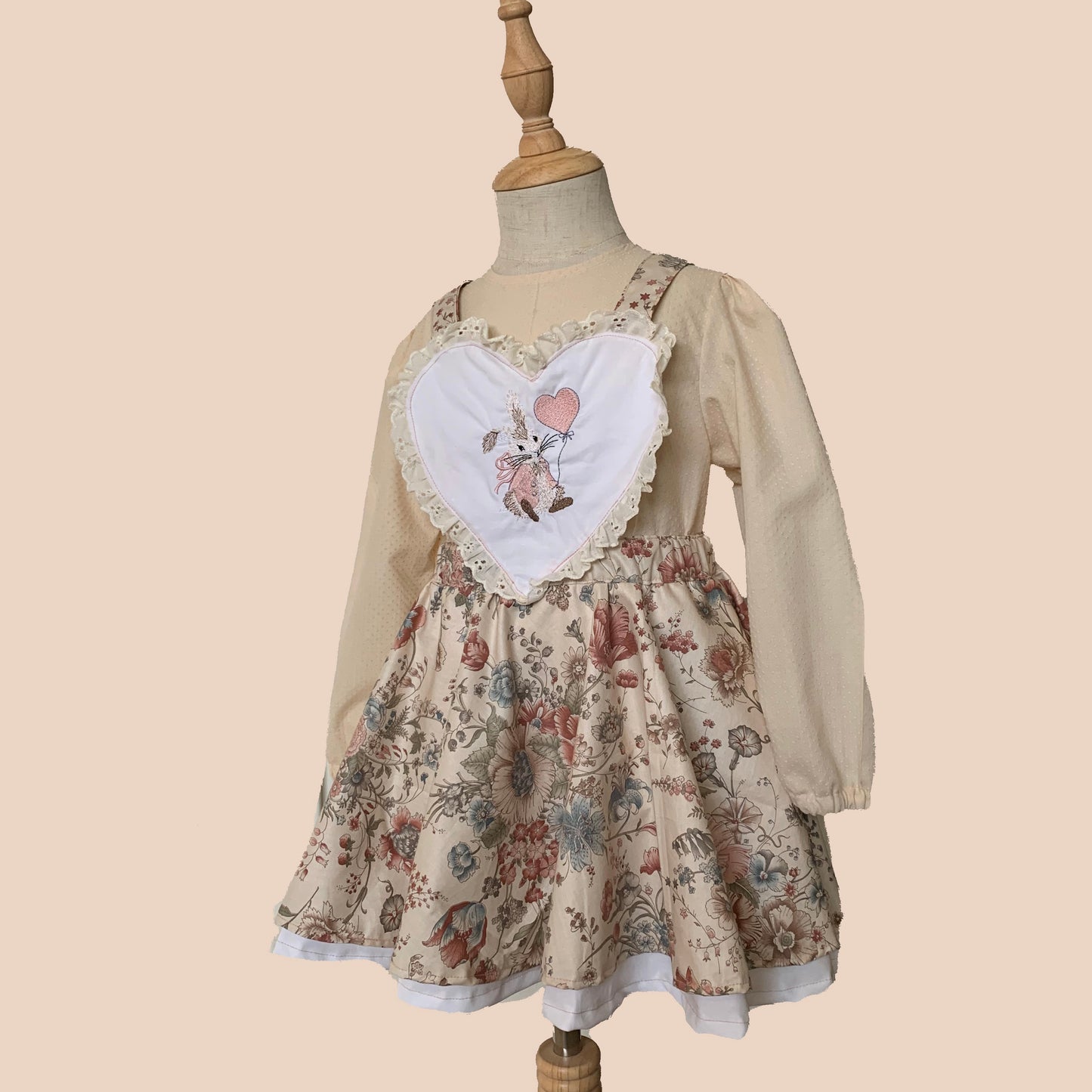 Bunny Heart Dress 5T