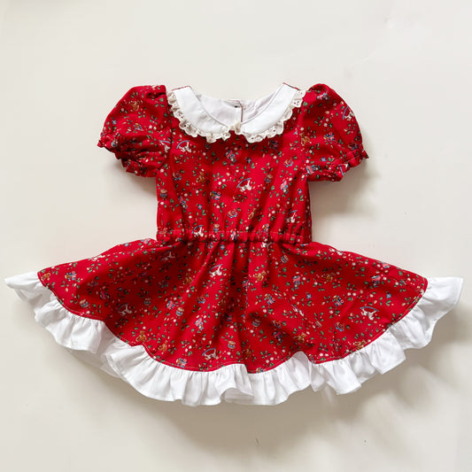 OOAK Christmas Twirl Dress 3T