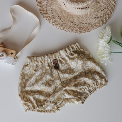 Golden Floral Bloomers